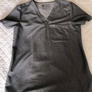 Heather grey Figs scrubs